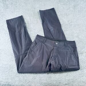 KUHL Men's Classic Gray Hiking Outdoors Pants 33x34